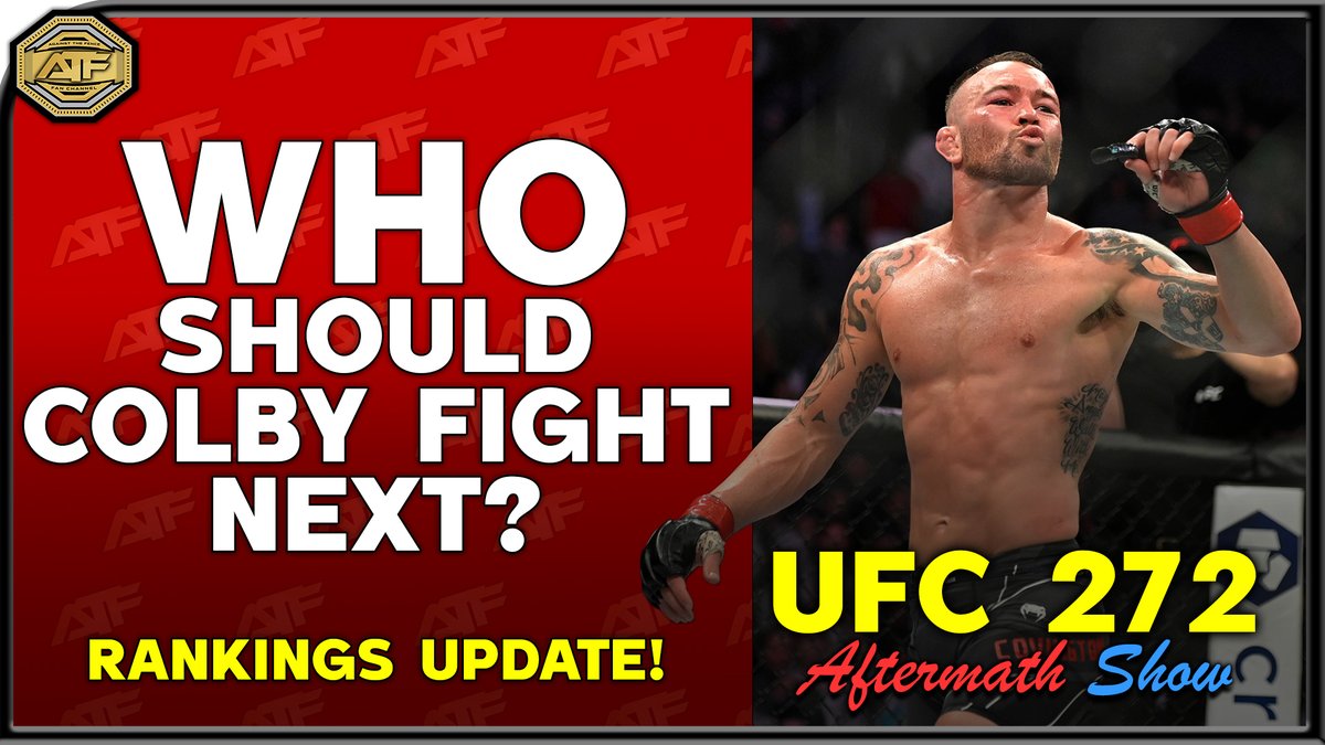 🚨TONIGHT!🚨

We're bringing you our UFC 272 Aftermath Show! Where we will be discussing future matchups and post-fight gossip. 

Join us at 9:00PM GMT | 4:00PM ET | 1:00PM PT
Right here on our YT channel 📺: youtu.be/D6sEBhK2Ke4

#UFC272 #MMATwitter #UFC