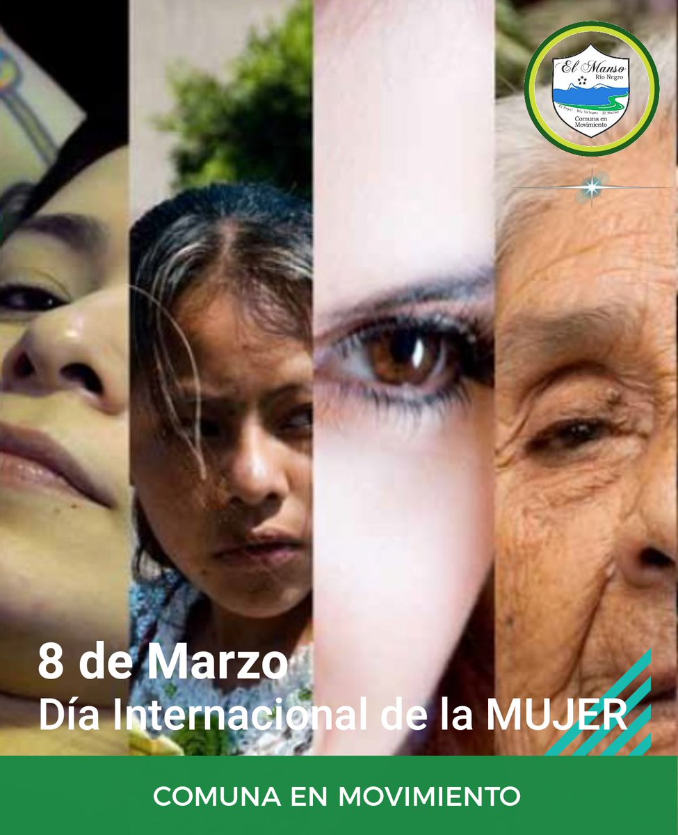 Desde la Comisión de Fomento de El Manso saludamos a todas las mujeres hacedoras y fundamentales de nuestra historia, fuente inagotable de energía, responsabilidad y compromiso para lograr juntos cada objetivo de nuestra Comuna, a todas Feliz Día de la MUJER!
