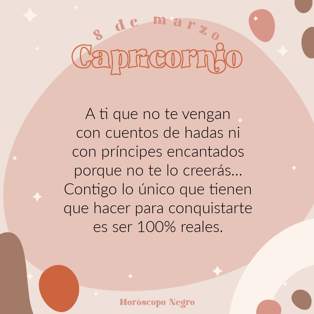 ✨♑✨ #capricornio #horoscoponegro