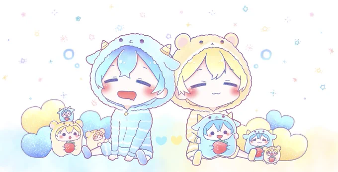 💙💛

#すとぷりギャラリー
#ころんくん #るぅとくん 