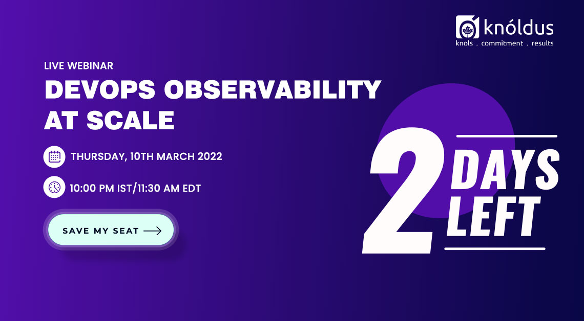 Knolspeak's tweet image. Join ourwebinar with Rahul, where he talks about the details of #Observability at scale and its components. He will also explain how to set up Observability & common pitfalls to avoid during the setup.
Register here: lnkd.in/gCZkjhay
#devopsengineer #devopsarchitect