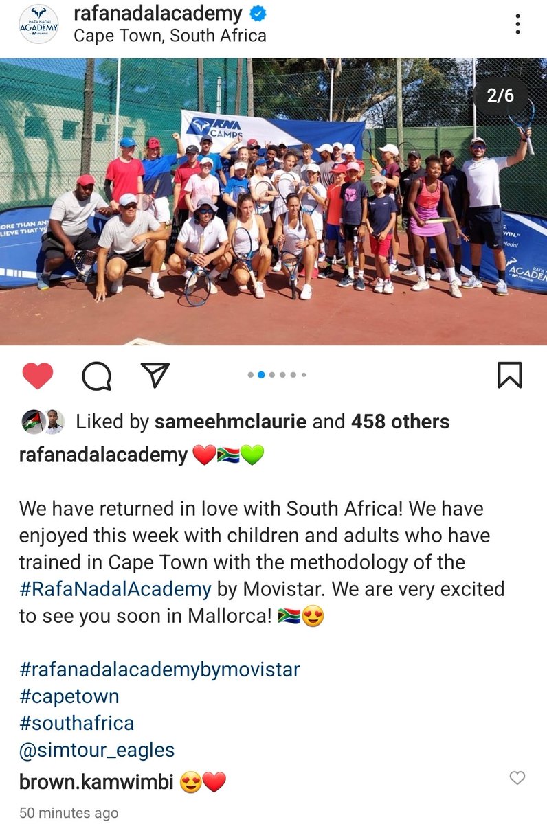 simsport's tweet photo. #ExperiencetheDream #VamosRafa https://t.co/1ZfoSA7Efo