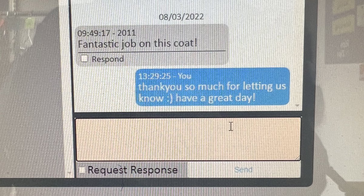 AndZips's tweet image. We love having messages from our branches, great feedback from branch 2011 about a recent repair! 😇