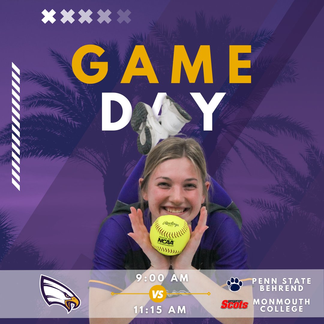 unwsoftball's tweet photo. DAY FOUR | The Eagles are up early and set for a back-to-back double header with Penn State Behrend & Monmouth College. Both opponents will challenge our defense but the Eagles plan to answer back with their hot bats.
#unwsoftball #unweagles #openupshop https://t.co/3duoOUwpht