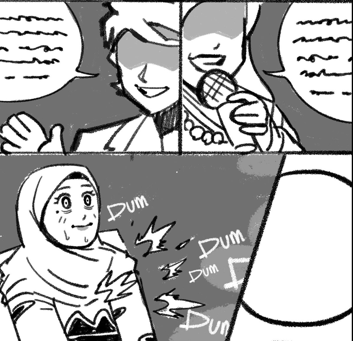 I'm enjoying working on this project with @HaikalKus as the main thumbnail artist. His animation background really helps in bringing characters into focus. As an illustrator who loves to cram everything into my panels (that's not a good thing lol) I'm learning a lot!