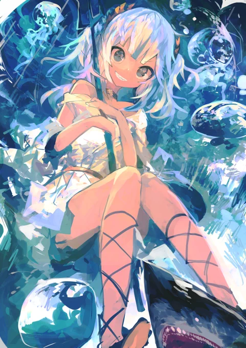 #gawrt 
神話ぐらちゃん 