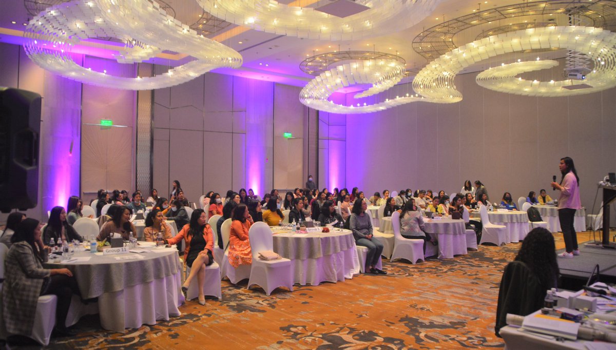 Ncell's tweet photo. We are proud of our female colleagues of #TeamNcell.
To mark the #IWD2022 and acknowledge our amazing female colleagues, a workshop on ‘Women’s Journey with Diet and Nutrition’ was organised on Tuesday, followed by multiple other fitness sessions. https://t.co/5GNFOb8TjZ