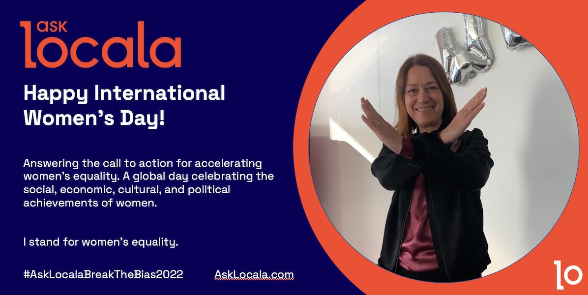 La journée internationale des droits des femmes : jusqu’à quand ? Chez Ask Locala, on s’engage pour la parité hommes / femmes !#IWD2022 #AskLocalaBreakTheBias2022 #InternationalWomensDay #BreakTheBias