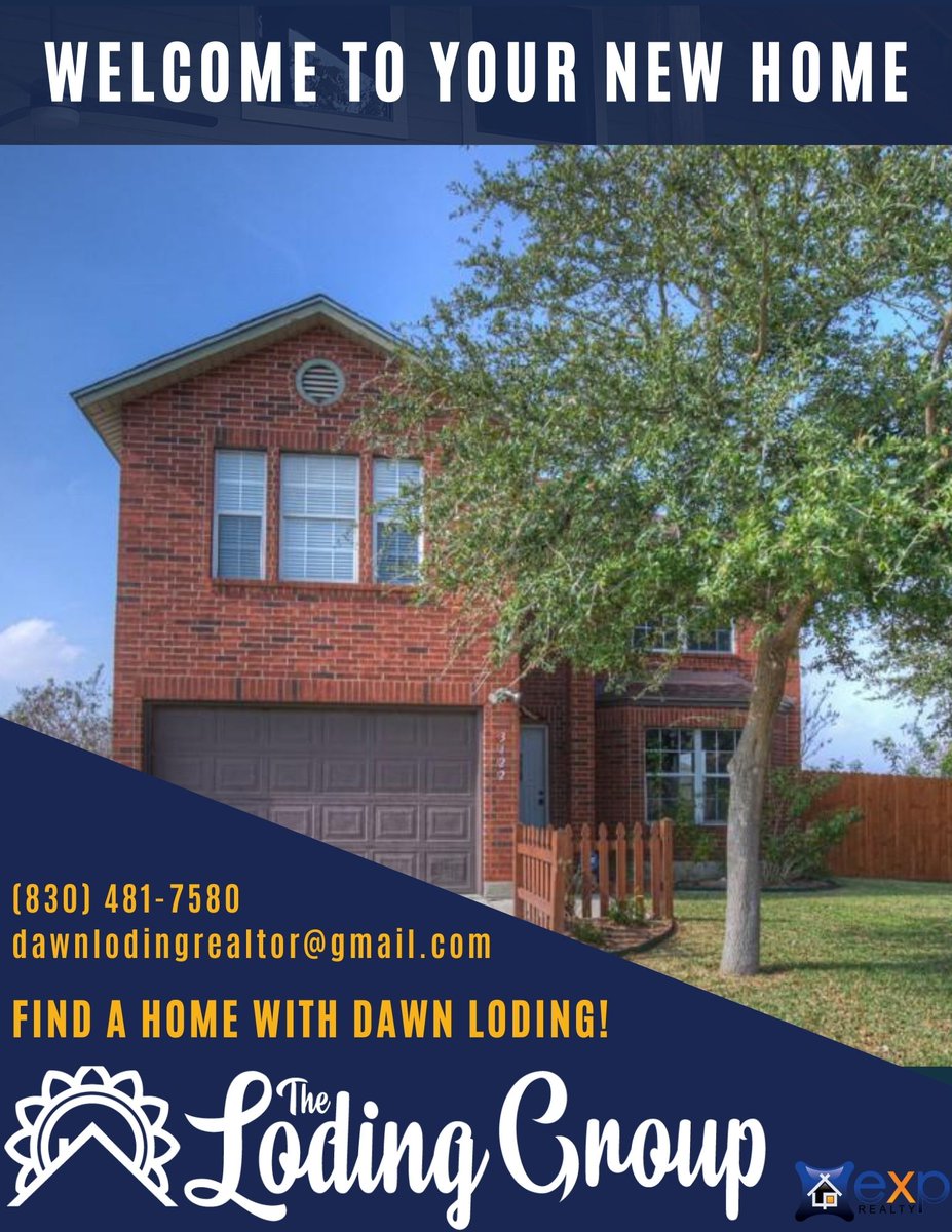 dawnloding's tweet image. The Loding Group closes another great home!!! Welcome to your new home 🏠!!! 🥰😲🙃

Call us for your Real Estate inquiries!!!
Dawn Loding
830-481-7580

#HomeSweetHome
#WelcomeHome
#NewHome
#BuyingAHome

Find your new home on our FREE Real Estate App: bit.ly/Dawnsmobileapp