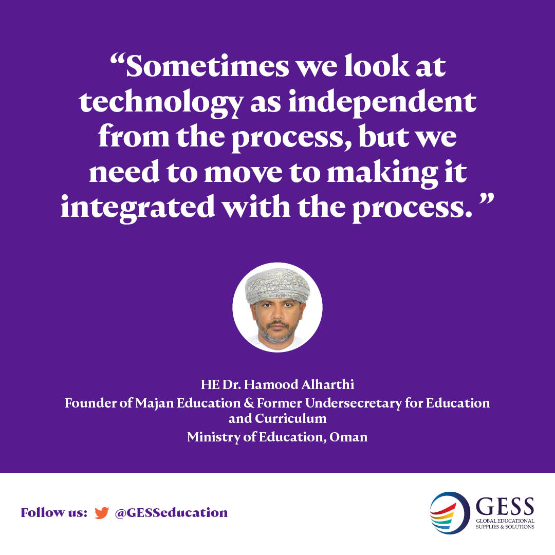GESSeducation's tweet photo. Dr. Hamood highlighted the importance of simplifying and integrating the process. It's not necessary for every school to have a dedicated #robotics lab. Educators can take small steps to introduce this technology into more traditional settings. 

#GESSTalks https://t.co/kqfLbONPMk