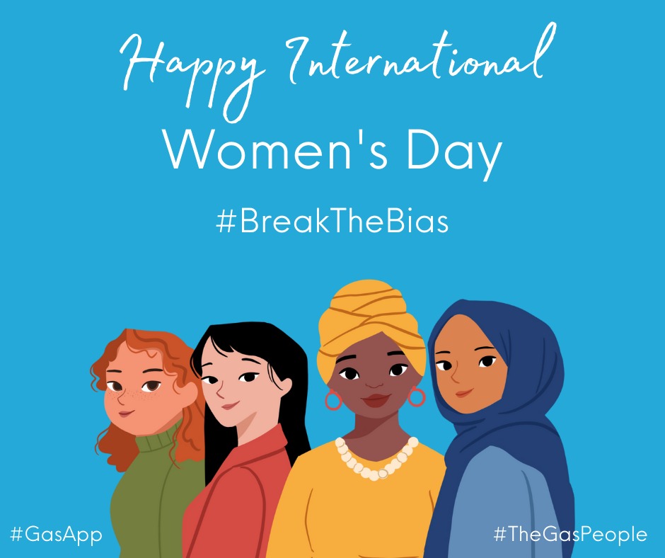 From #TheGasPeople to all women #BREAKTHEBAIS  - #happywomensday 
#LPG #gasapp