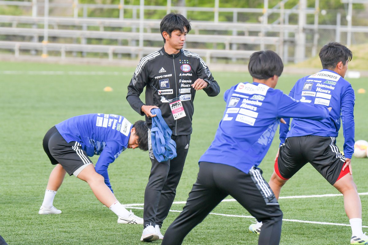 sharp_AKIKO's tweet photo. デンチャレ、関東Aに流通経済大学から髙橋延寿学生トレーナーと熊澤和希選手が選出されました👏👏👏
頑張ってきてほしいですね。 https://t.co/HIVrZXS16t