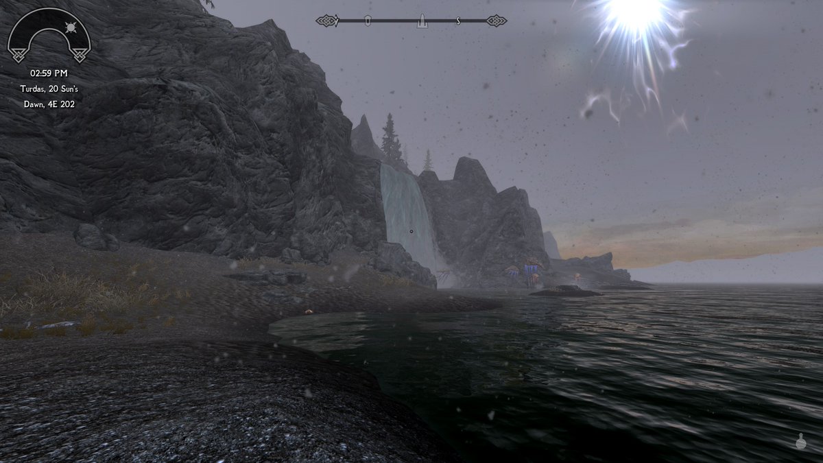 IWaterfall's tweet photo. Waterfall north of the Water Stone 

Treasure? No treasure

What region? Solstheim

Quest that brought me here? Cleansing the Stones

Anyone to kill? Horkers, rieklings 

Anything of note? Not really https://t.co/srW4o8TKc7