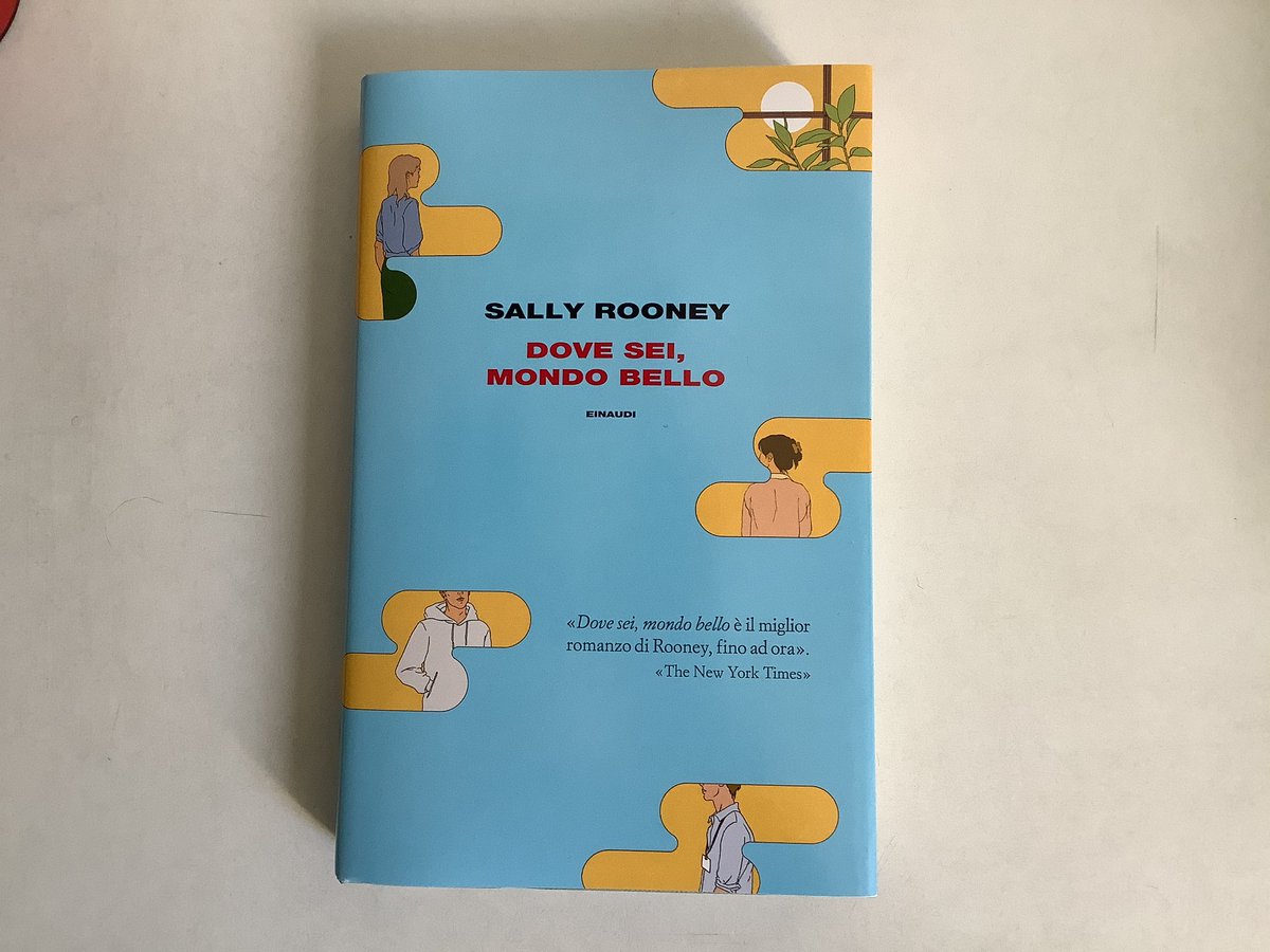 Einaudieditore's tweet photo. «Se pensi che io abbia qualche chance di farti felice, mi piacerebbe che mi lasciassi provare. Perché è l’unica cosa che davvero voglio dalla vita».
 
L'attesa è finita: DOVE SEI, MONDO BELLO di Sally Rooney è in libreria. La parola a voi. https://t.co/OnYzUyw5cD