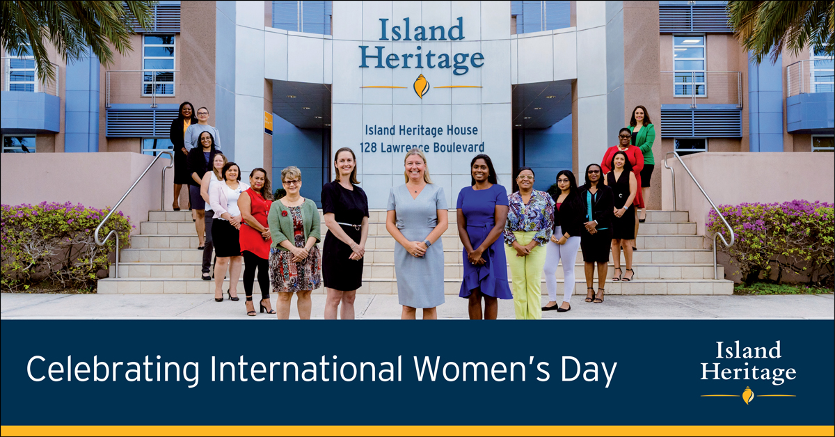 At Island Heritage, we don’t just believe in gender equality—we live it. 60% of our staff and 66% of our management team are women. #InternationalWomensDay #IWD2022 #BreakTheBias