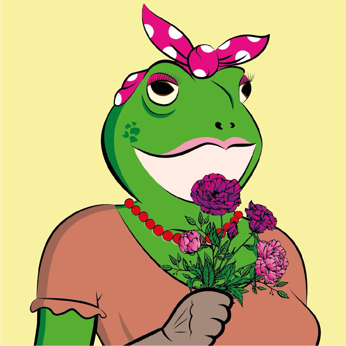 🌷🌹   Ladies! The CROG team wish You a Happy #NationalWomensDay2022! 🌹🌷

Join our discord: discord.gg/p58HJhM7dm

#crog #nft #NFTCollection #NFTCommunity #Metaverse #Ethereum #nftcomicbook