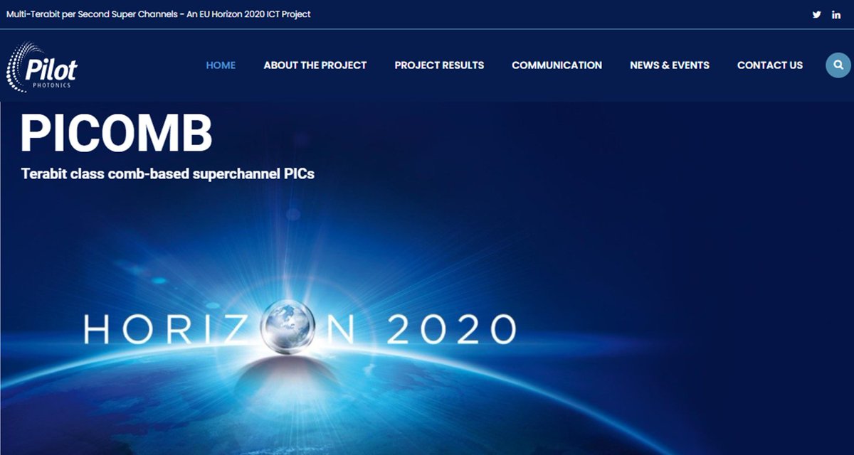 Pilot Photonics (@pilotphotonics) on Twitter photo Pilot Photonics has a dedicated website devoted to its #picomb #research. This #technology is built on #optical frequency combs for terabit per second #data rates in #telecommunications.
The work is funded by our #EU supporters <a href="/HorizonEU/">Horizon Europe 🇪🇺</a>. PICOMB.pilotphotonics.com
🇮🇪🇪🇺📡🚀 Pilot Photonics has a dedicated website devoted to its #picomb #research. This #technology is built on #optical frequency combs for terabit per second #data rates in #telecommunications.
The work is funded by our #EU supporters <a href="/HorizonEU/">Horizon Europe 🇪🇺</a>. PICOMB.pilotphotonics.com
🇮🇪🇪🇺📡🚀