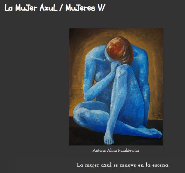 La CasA de La LluviA: La MuJer AzuL / MuJeres V/ lacasadelalluvia.blogspot.com/2011/03/la-muj…