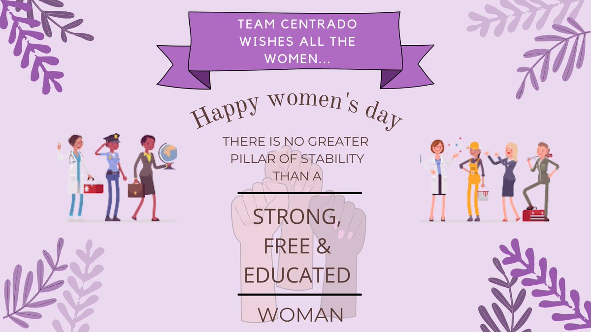 CentradoTech's tweet photo. Happy Women's Day https://t.co/vuMSCyq4Y2