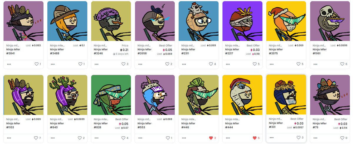 Finally ı have 16 mfers and ı believe this community. I missed the <a href="/ninjasquadnft/">Ninja Squad ($NST)</a> but ı saw <a href="/CryptoKemal/">Kemal Hiçyılmaz</a> tweet and ı decide to buy lots of mfers ı believe  this community <a href="/bekircagricelik/">BCC</a> <a href="/unofficialmfers/">mfers</a> <a href="/mfers/">Midwestern Fitness</a> <a href="/sartoshi_nft/">@sartoshi_nft</a>  😎😌🔥