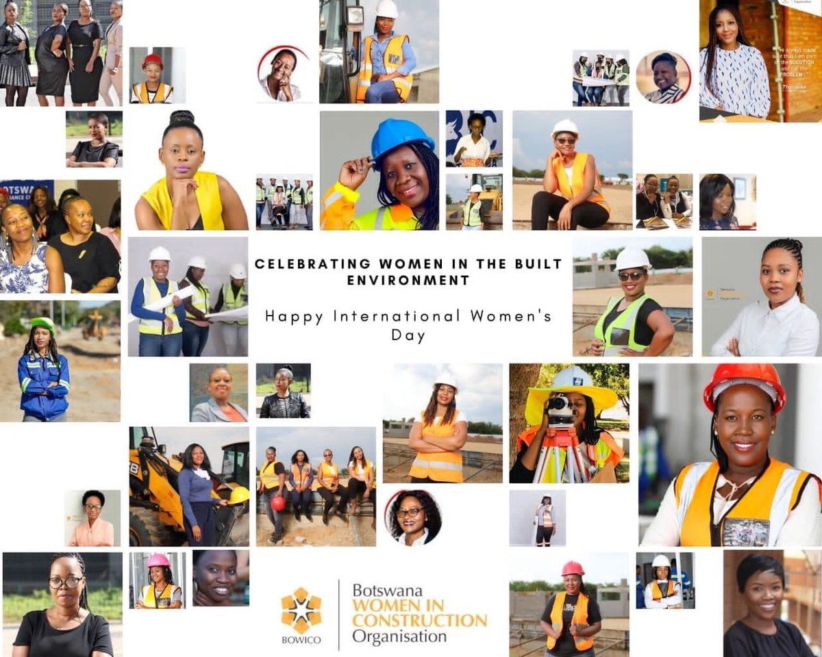 BotswanaOrg's tweet photo. To all the women in the male dominated industry, happy international women’s day #InternationalWomensDay https://t.co/j1b7nEEgFT