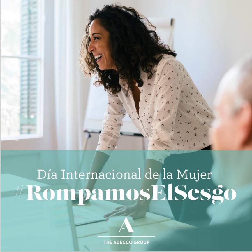 Hoy más que nunca renovamos nuestro compromiso a favor de la paridad de #género combatiendo todo tipo de sesgo que limite las posibilidades de desarrollo profesional de las mujeres. 
#RompamosElSesgo 
#8M #DíaInternacionaldelaMujer