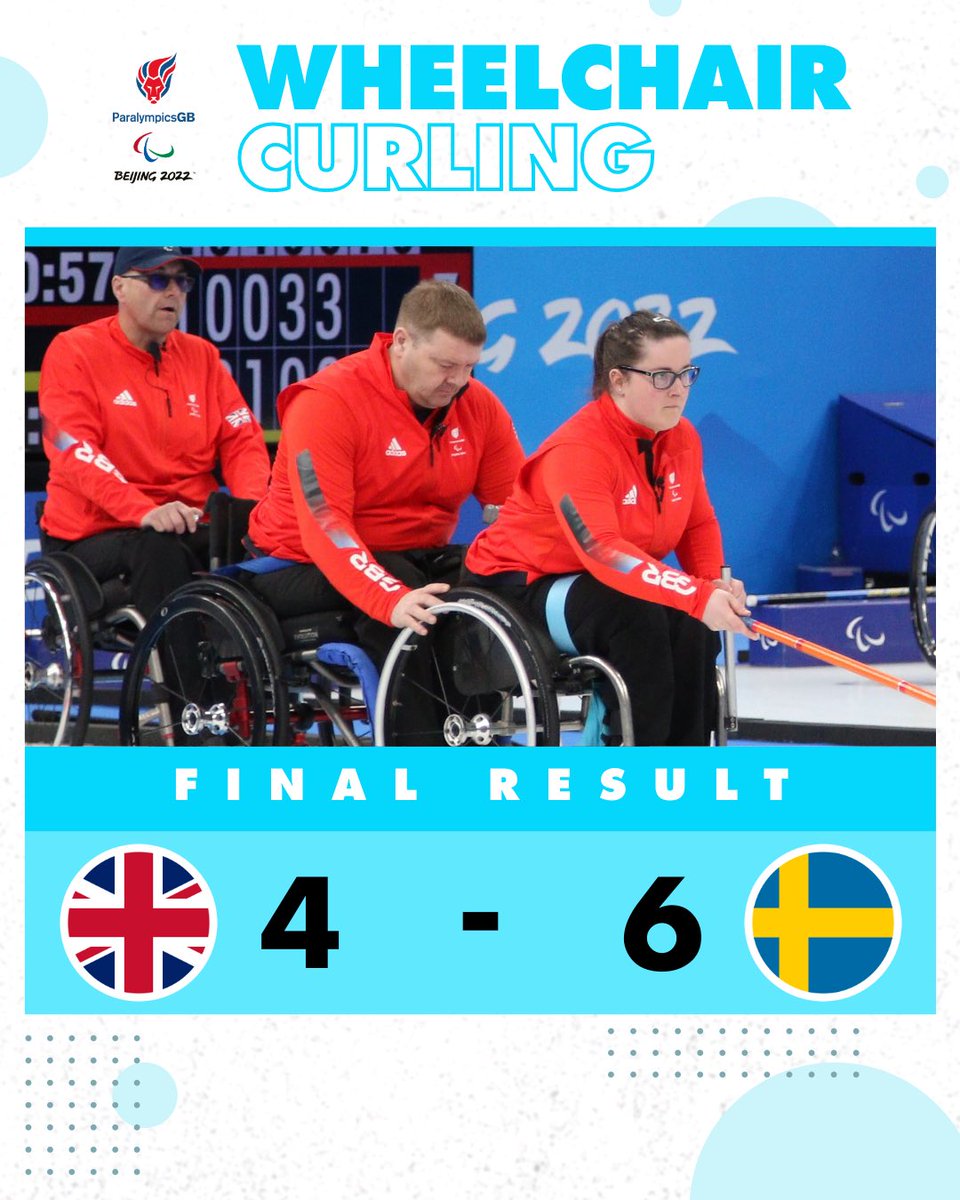 4-6 to Sweden in the wheelchair curling