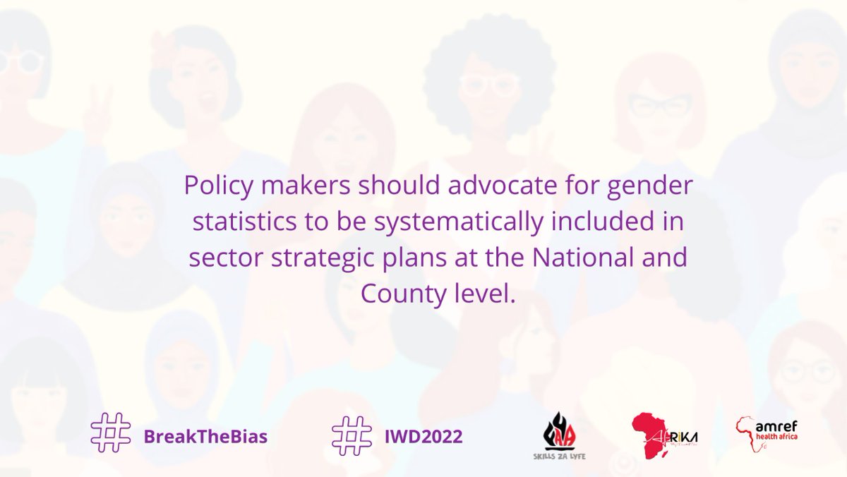 With this, data will be available to help in making decisions concerning gender issues. #IWD2022 #BreakTheBias <a href="/Af_Rika/">AfRika</a> <a href="/ucahaec/">Pathway to Change Initiative(PCI).</a> <a href="/AnjiaSaraphina/">seraphyne😘</a> <a href="/YACHSiaya/">Siaya Youth Advisory Council for Health</a>