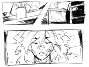 Audrey comic sketches I'll probably never finish #OC 