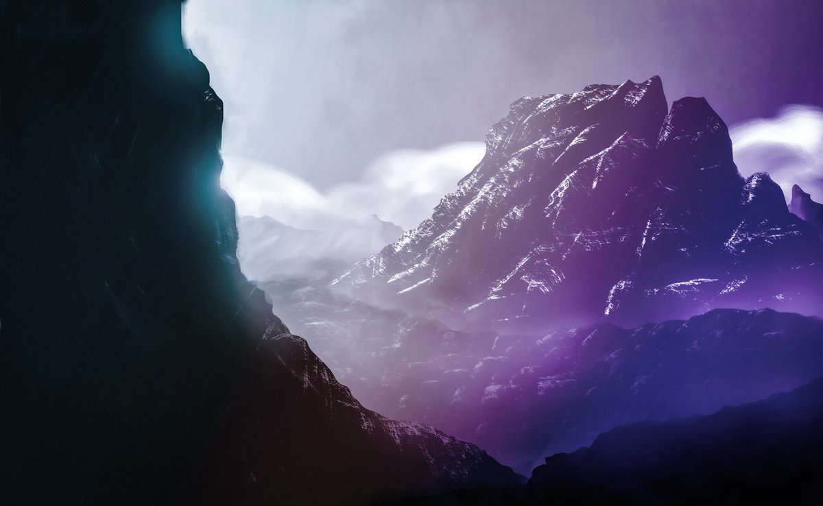 _Paintco's tweet photo. A view into a basin. 🏔

#conceptart #digitalpainting #nftart #nftartist https://t.co/2rpWqDqU35