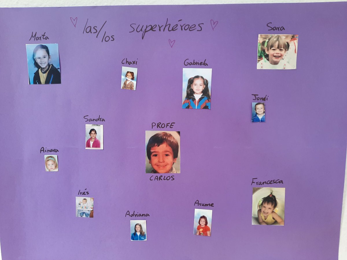 Achinech's tweet photo. Recreando asamblea de infantil con el alumnado de #didácticaEIULL . Hasta con fotos de la época ! https://t.co/MiGBXIbxXr