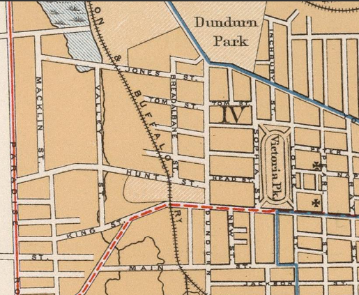 ES_GPVA's tweet photo. En 1915, le bâtiment actuel de l'école secondaire Georges P Vanier n'existait pas, et il n'y avait pas d'autoroute 403, #Hunt et #Jones street allaient de #Macklin Nord à #Dundurn. #Hamilton #Ontario #GPV #GPVA #GPVI https://t.co/HtMelZbyZE