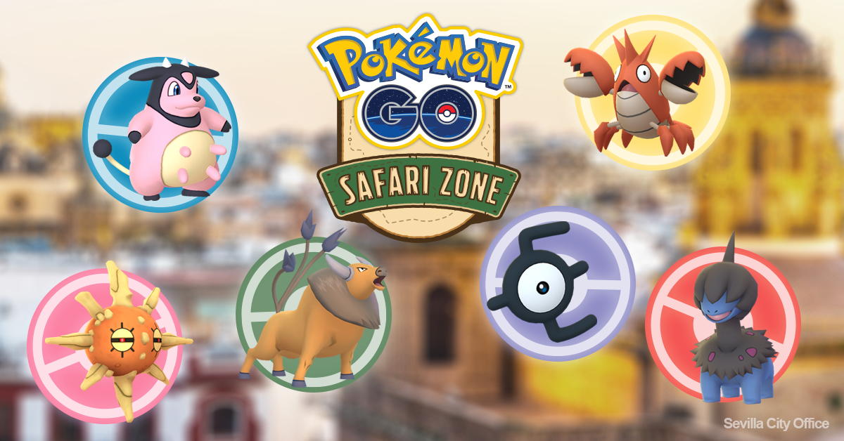 Pokémon GO Safari Zone : les billets pour Séville sont disponibles dès maintenant !