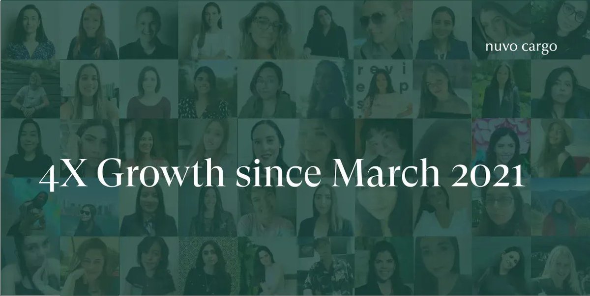 nuvocargo's tweet photo. We are committed to #BreakTheBias in the supply chain industry by promoting the growth of our team- 4X in female talent from last year.

To all the women in the industry, thank you, and to the ones looking to break in, we are looking for you: https://t.co/ne2KGZ3Qpe #IWD2022 https://t.co/KrIRaTPNtt