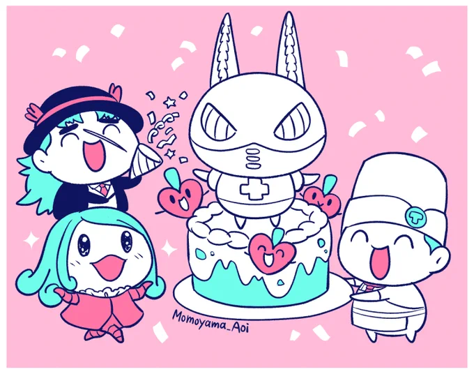3月12日は #スイーツの日 なのでトニオさんや東方憲助、豆銑礼が作ったスイーツの絵まとめ🎂🍨 #jjba 