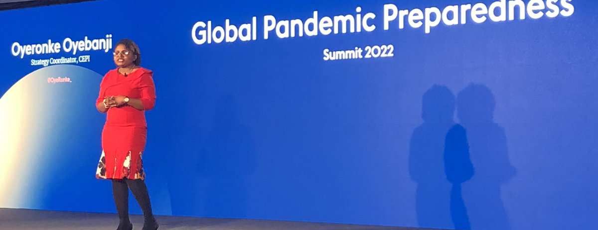 What needs to be done to protect young people in the next pandemic? 

1. Give young people a voice at the table 
2. Double down on STEM 
3. Young people need to be at the core of pandemic preparedness 

Oyeronke Oyebanji @CEPIvaccines 

#100DaysMission