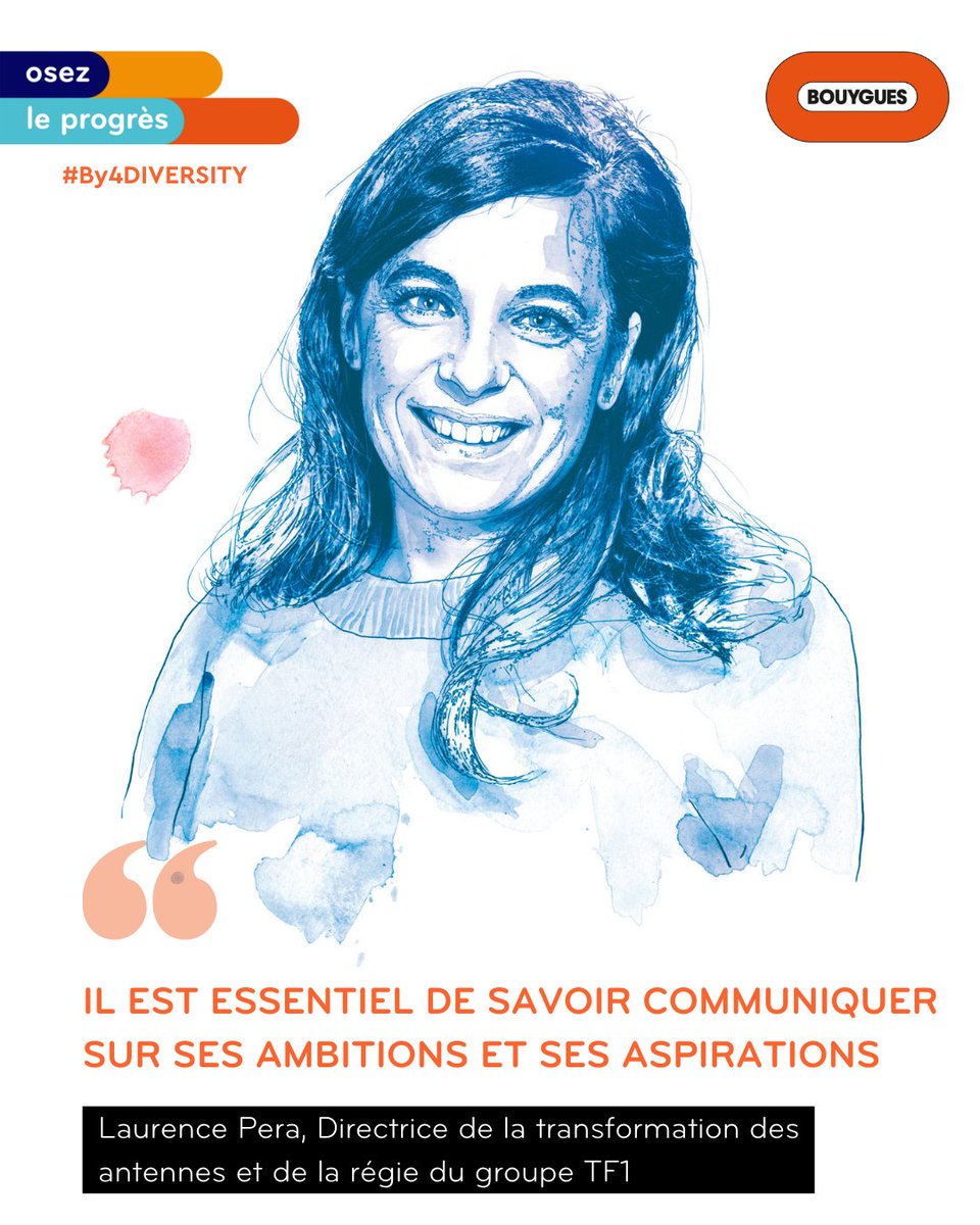 GroupeBouygues's tweet photo. Laurence Pera, Dir. de la transformation des antennes et de la régie du @GroupeTF1 a pris conscience que l'entreprise à un rôle à jouer dans l'accompagnement de chacun pour trouver un modèle + équilibré ⚖️
#jidddf #BY4Diversity #mixité https://t.co/pN3UV0wdm5