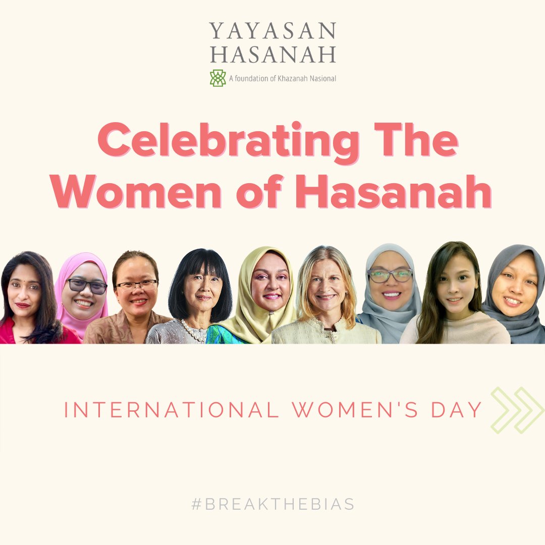 Hear from the Women of Hasanah as they share their thoughts on social transformation, women empowerment and gender equality.

From the home to the workplace, women are changing the world 🔥 

➡️instagram.com/p/Ca00cY7M9J-/…

#InternationalWomensDay #IWD2022 #breakthebias