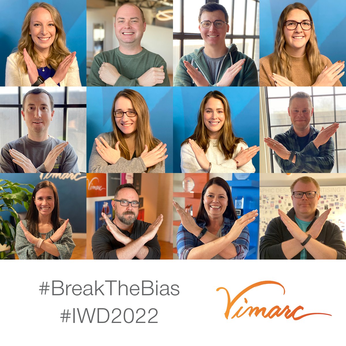 Vimarc's tweet photo. Every day, women overcome stereotypes, stand up to discrimination, and fight for inclusivity and equality. Yet, the battles aren’t over. We stand together to help #BreakTheBias. #InternationalWomensDay #IWD2022 #AgencyPride https://t.co/0OGDP6WyUr