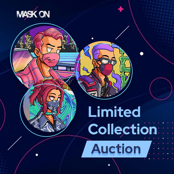 MaskOnCharity's tweet photo. Hey #MaskOnCollection Lovers! Let's get ready to auction these amazing limited #NFTs with the portraits of famous pop icons in Vietnam: Binz, Tlinh and MCK!
The #NFT will belong to the higest bidder. Follow us for info about sale date and time. 100% for charity purposes! https://t.co/HxJ6wmwtRO