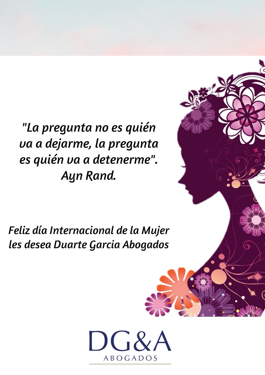 AbogadosDg's tweet photo. Hoy se celebra el día internacional de la mujer, en conmemoración a la lucha por la #IgualdadFemenina https://t.co/q8G98u1vnc