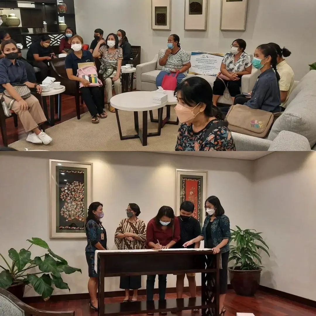DenpasarKota's tweet photo. yang diserahkan oleh Ibu Ni Luh Ketut Citarasmini, Direktur Kepatuhan PT. BPR Lestari serta dihadiri Dinas P3AP2KB Kota Denpasar, Selasa (08/03) di Kantor Cabang Sanur BPR Lestari.
#denpasarkota #BPRLestari #beasiswa #DinasP3AP2KBDenpasar https://t.co/3070NuixRM
