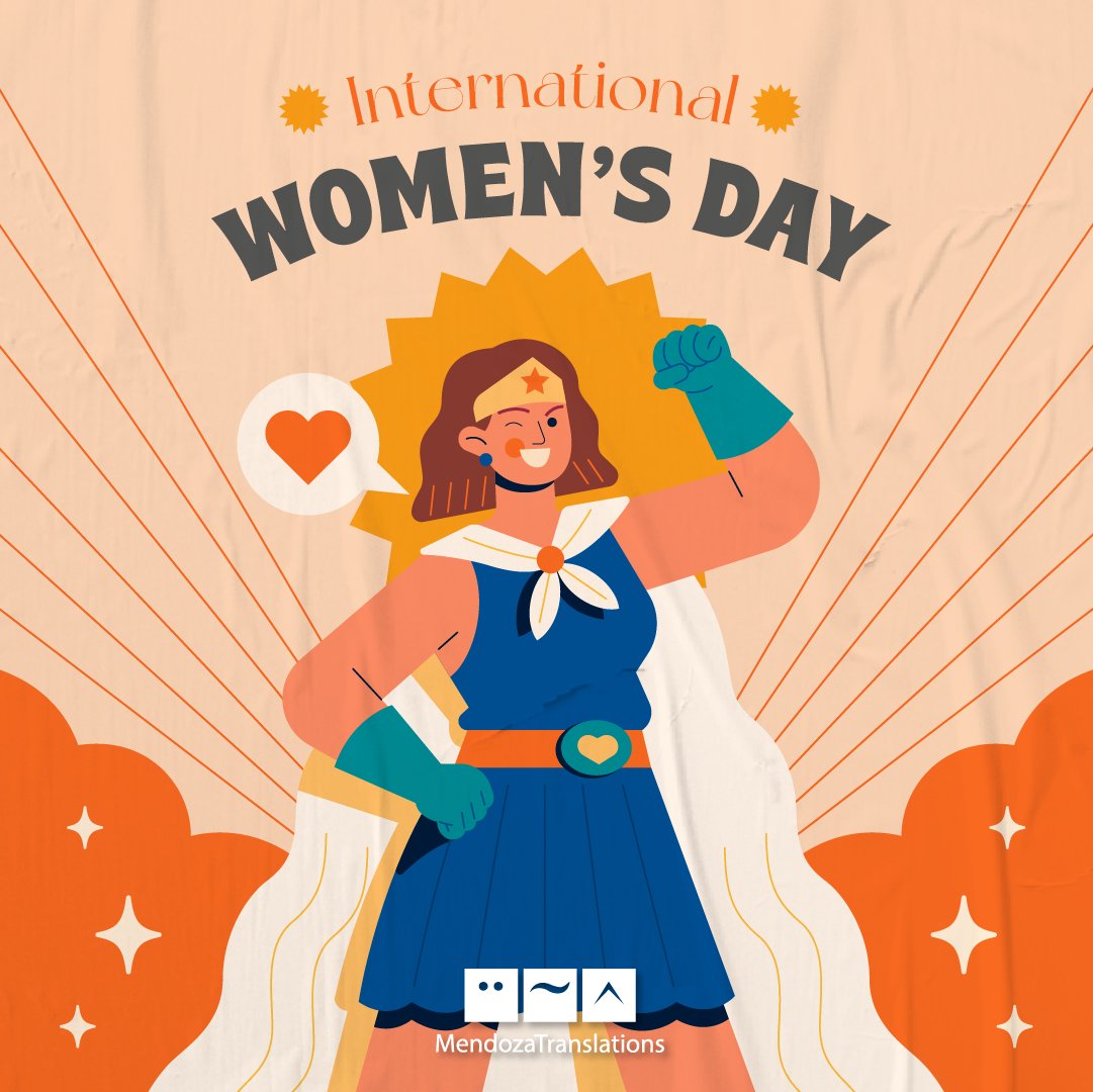 MzaTranslation's tweet photo. 8 de Marzo 🧡 Día internacional de la Mujer 💪🏻 
#internationalwomensday #woman #womensday #happywomensday #girlpower https://t.co/d4FRgesQh6