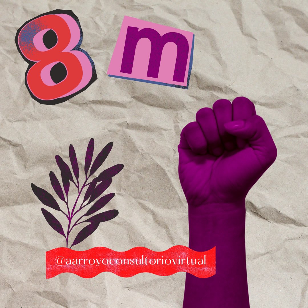 aarroyocvirtual's tweet photo. #8M #8Marzo #díainternacionaldelamujer ##niunamenos #niunamás
#psicología #psicóloga #cambio #desarrollohumano #consulta #consultaonline #terapia #terapiaonline #pareja #amor #desamor #terapiadepareja #sexualidad #sexología https://t.co/isPHwtzBex