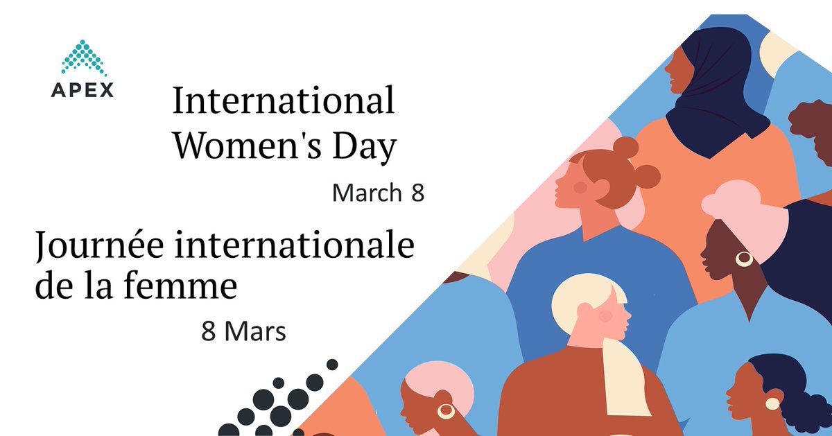 À l'occasion de la Journée internationale de la femme, #APEX_GC célèbre les accomplissements des femmes du monde et des femmes dirigeantes au sein du GC. C'est l'occasion de souligner les réalisations sociales, économiques, culturelles et politiques des femmes. #JIF2022