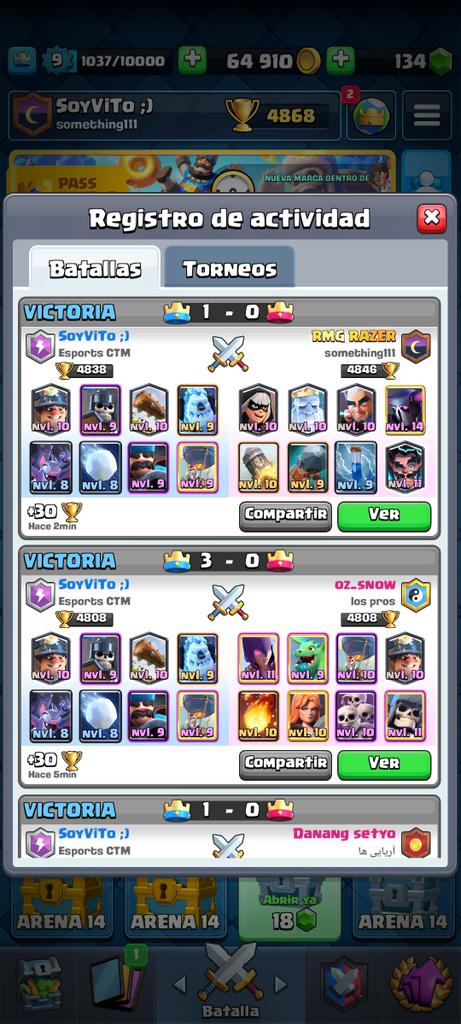 viToxDos's tweet photo. Pekkita al máximo en menos de 5k 🏆.
Mazo del crack de @iAmJPey https://t.co/vrlg3Tqeif