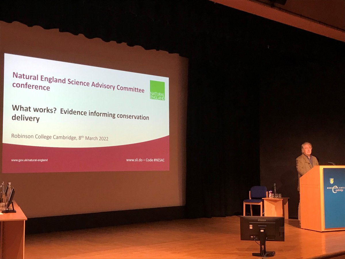 NEChiefSci's tweet photo. @NaturalEngland Chair, @TonyJuniper, outlining the huge opportunities for us in nature recovery and using science and evidence to inform our options & priorities, direct our decisions and shape our delivery #ScienceInPractice #nature #evidence #science https://t.co/Os4otrGrhC