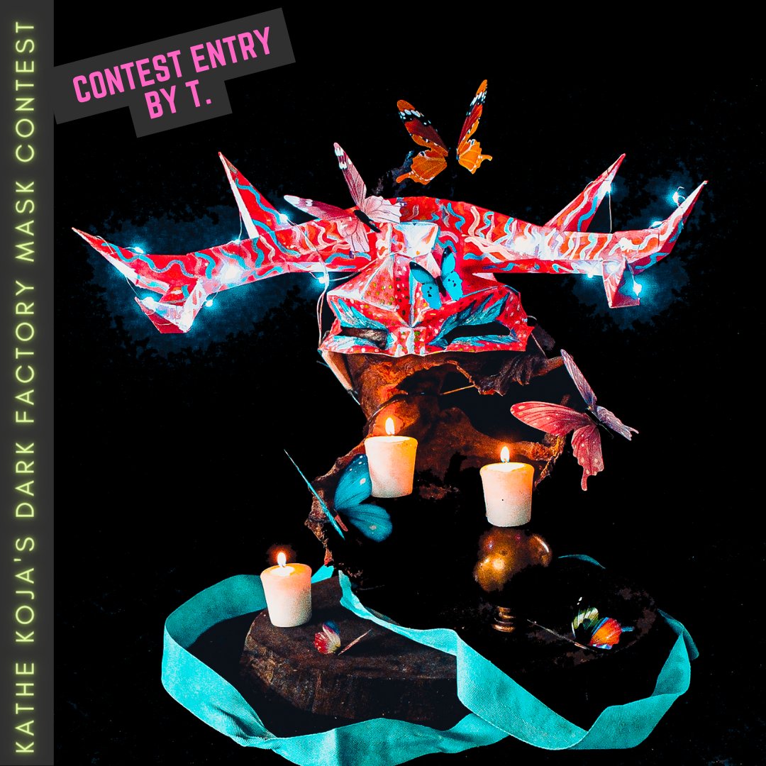 MeerkatPress's tweet photo. #DarkFactoryMaskContest Final Entry Reveal, winners announced Tomorrow March 9. A forest creature made from the Dark Factory Mask Template.
https://t.co/MNrQaT66TP
#fanart #artcontest #maskcontest #darkfactory #art #creators #letsmask @kathekoja @meerkatpress @anonymousfrog_h https://t.co/gPovrSvAAC