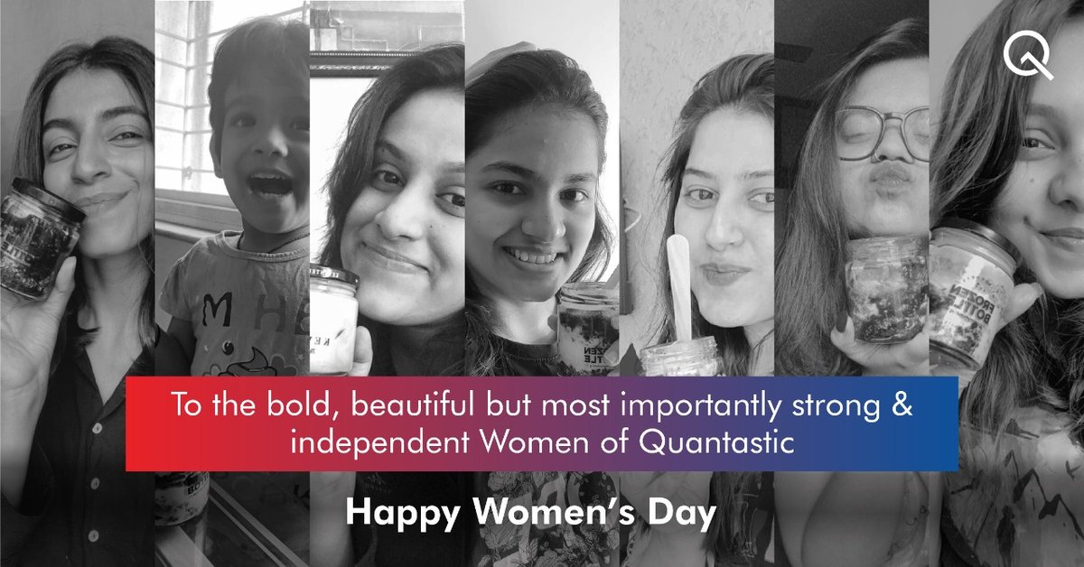 TeamQuantastic's tweet photo. This Women’s Day, we encourage everyone to celebrate womanhood &amp; the spirit of being a woman, their power, their strength, their talent, their remarkable dedication &amp; more. 
 
Happy Women’s Day!

#happywomensday #equality #periodleave #femalestaff #talentedwomen #marketingagency https://t.co/zJGummJ49F