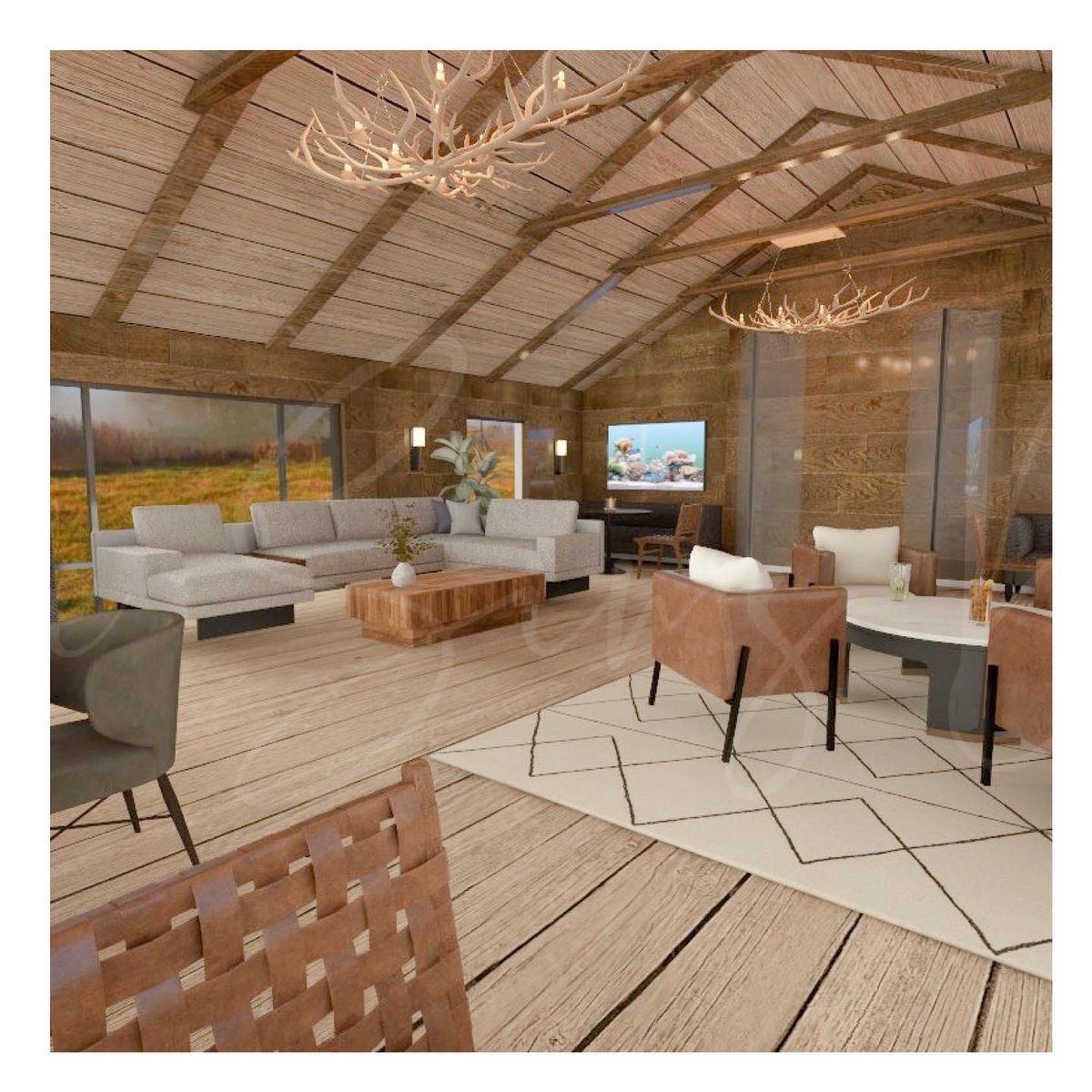 cgrey422's tweet photo. Round one mock-up for rustic lodge dining porch 👌🏼

#CarrieSimsDesigns #KnoxvilleDesign #KnoxvilleDevelopment #KnoxvilleInteriors https://t.co/L6BhuLzJIj